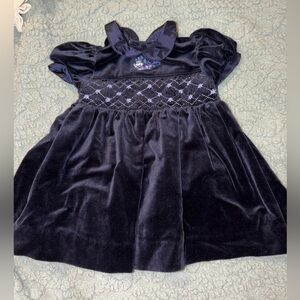 Vintage Velvet Minnie Mouse Dress